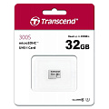 Карта памяти 32Gb Transcend 300S (microSDHC UHS-I/20Mb/s write, 95Mb/s read/нет) 