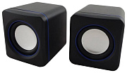 Колонки 2.0 Oklick OK-301 Blue (2,5Вт/черный+синий/пластик)
