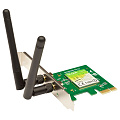 Беспроводной сетевой адаптер 2.4Ghz PCI-E x1 TP-Link TL-WN881ND (300Mbps/802.11b/802.11g/802.11n) 