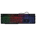 Игровая клавиатура Oklick 780G SLAYER (USB2.0/RGB-подсветка/черный)