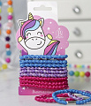 Резинка для волос микс "Весёлые зверята" (набор 9 шт) единорог Выбражулька ()