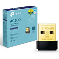 Беспроводной сетевой адаптер 2.4Ghz USB2.0 TP-Link ARCHER T2U NANO AC600 (433Mbps/802.11b/802.11g/802.11n/802.11a/802.11ac) Retail